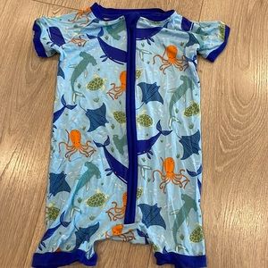 Little Sleepies Marine Life Shortie